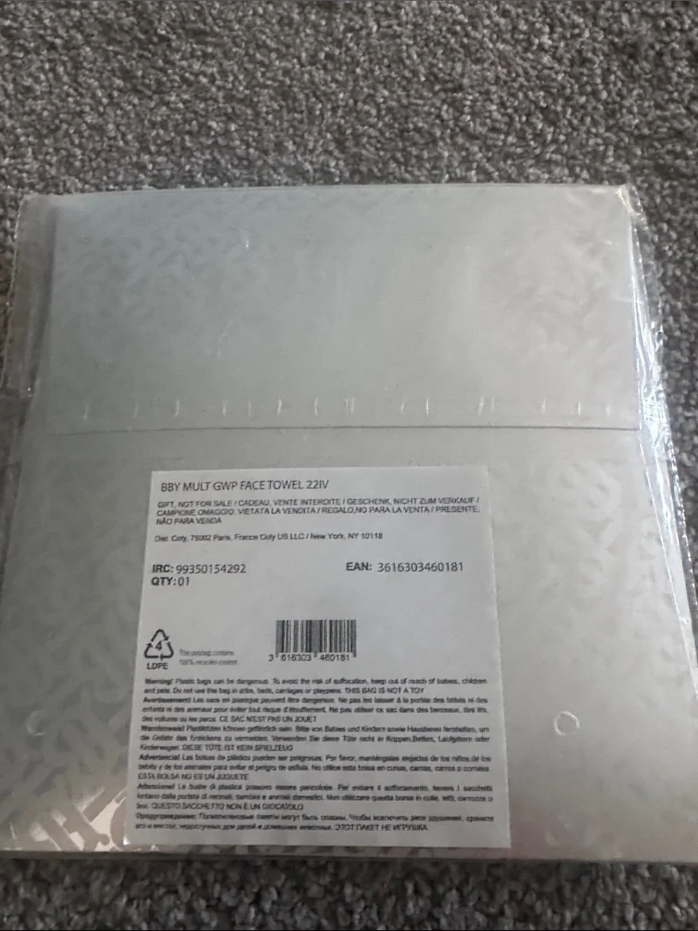 Burberry Face Towel
